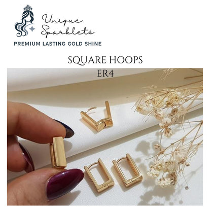 SQUARE HOOPS